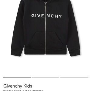 Givenchy Kids Black Logo Hoodie